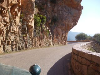 route en Corse en 2cv