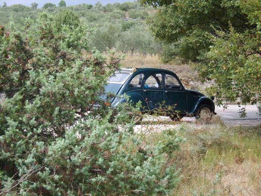 2cv en Ardèche