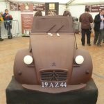 la 2cv en chocolat